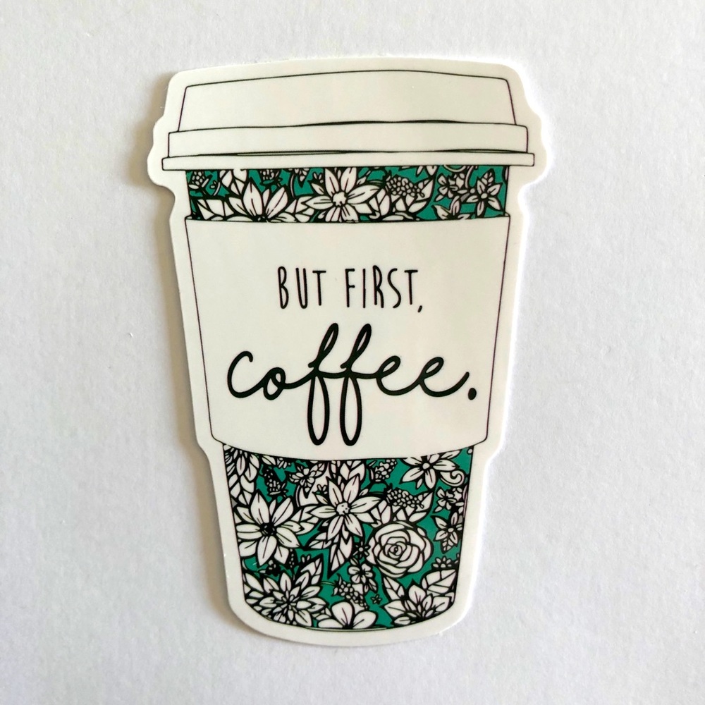 3/$5 of DIFFERENT stickers with this 1 OR make your own bundle - FOOD coffee